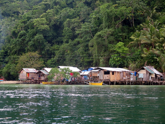 Pueblos flotantes Filipinas