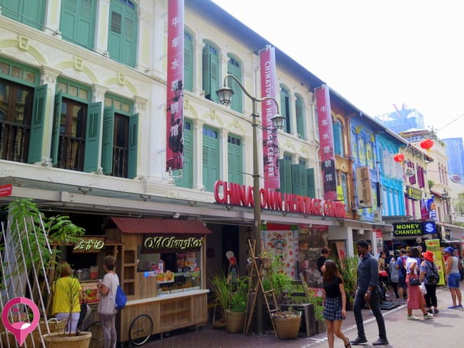 Calles del Barrio Chino de Singapur
