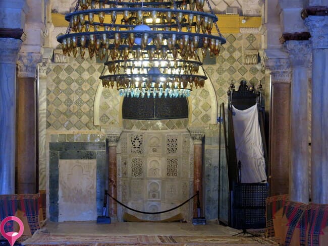 Mihrab y Minbar de la Mezquita de Kairuán