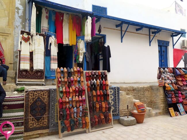 Túnez de compras