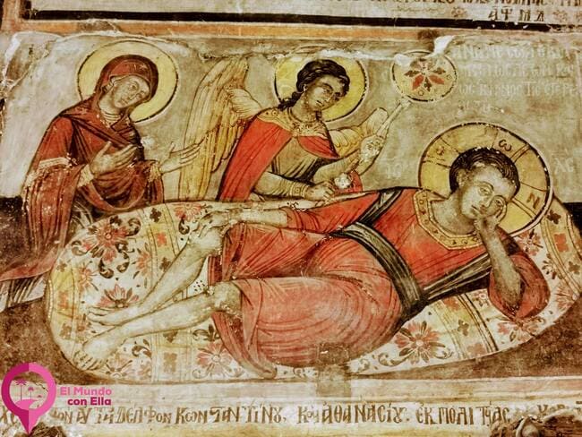 Frescos de la Iglesia de la Natividad de Ardenica