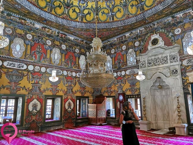 Ornamentación de la Mezquita Pintada de Tetovo