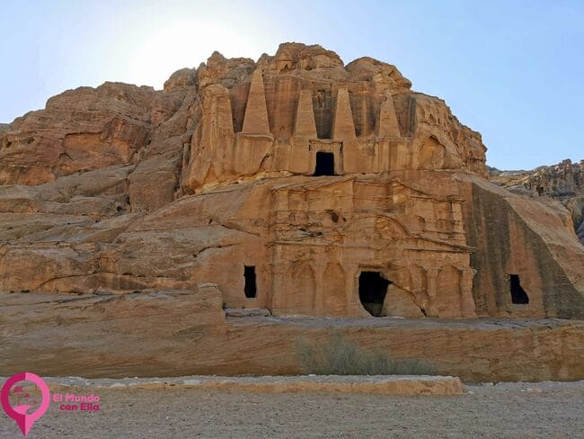 Monumento único en Petra