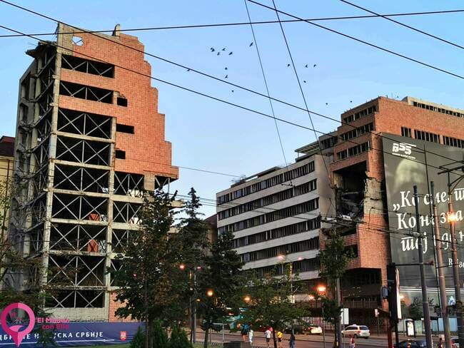 Edificios bombardeados Belgrado
