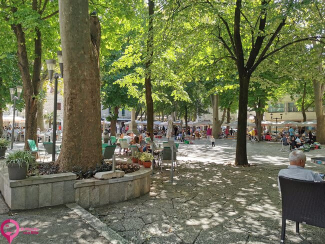 Plaza en el centro de Trebinje