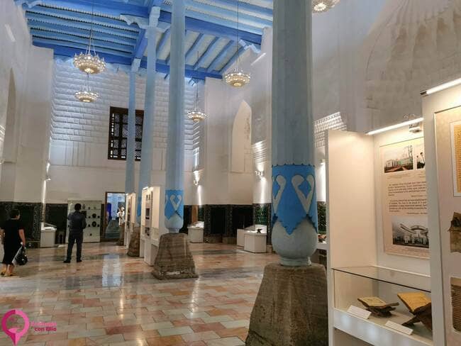 Interior de las Madrazas en el Registán
