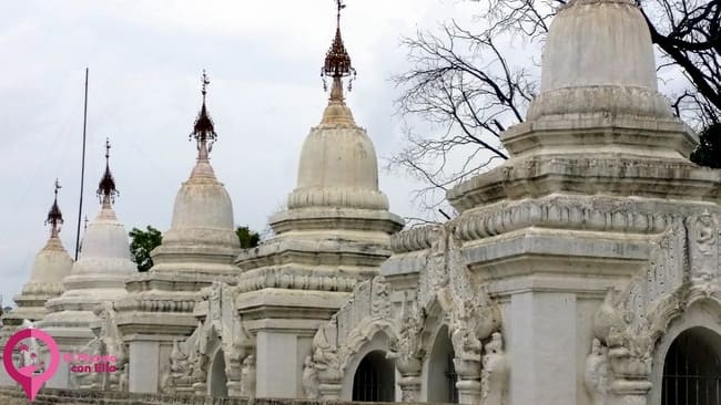 Kutodaw Paya Mandalay Ver el libro más grande del mundo en Mandalay