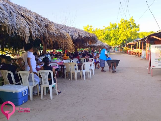 Dónde comer en Punta Rucia Comer en Playa La Ensenada