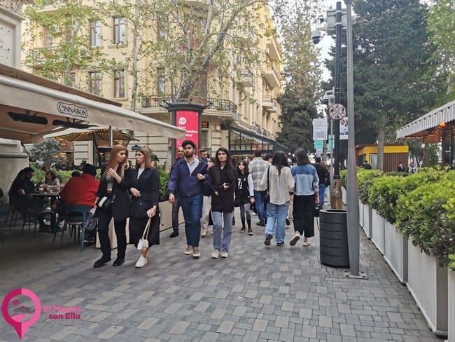Centro de Bakú Zonas de ocio en Bakú