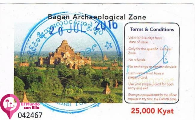 Bagan Archaeological zone