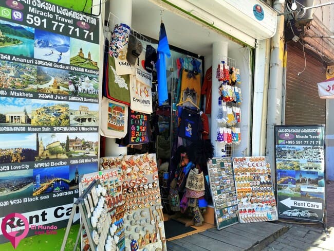 Los lugares más baratos de Tiflis para comprar Lugares para comprar souvenirs en Tiflis
