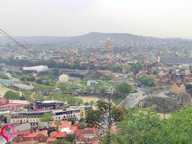 Panomámica de Tiflis