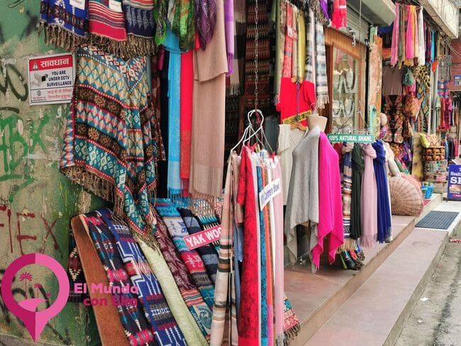 Artículos de cachemir en Nepal