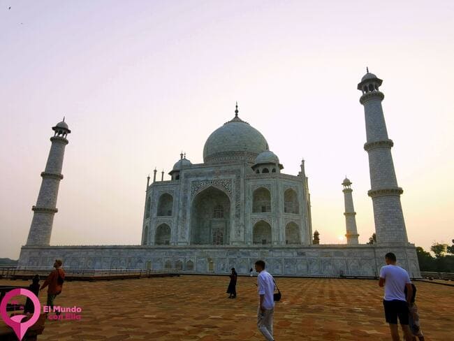 Visitar el Taj Mahal con poca gente Cómo entrar al Taj Mahal