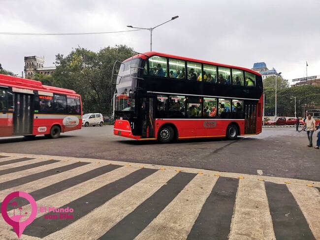 Autobuses de Bombay Calles de Bombay