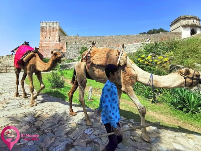 Fuerte de Kumbhalgarh en Rajastán