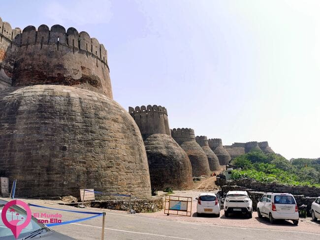 Fuerte de Kumbhalgarh, la Gran Muralla India