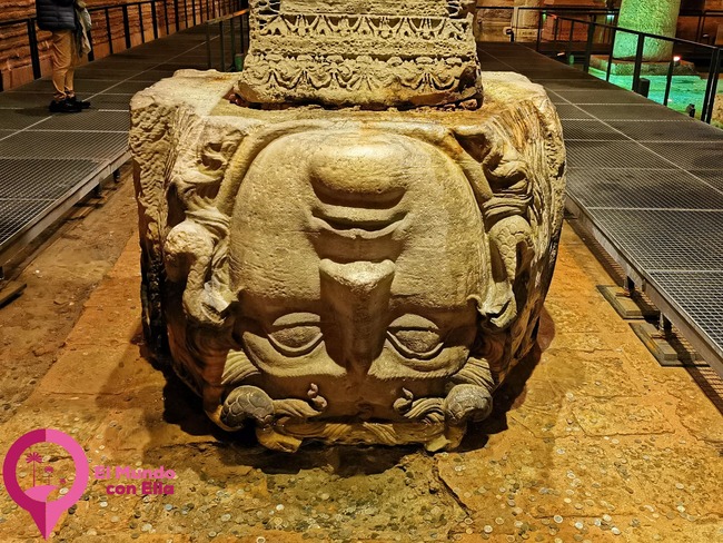 Curiosidades de la Cisterna Basílica de Estambul