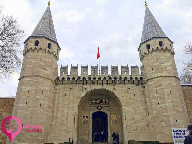 Palacio Topkapi en el Barrio de Sultanahmet