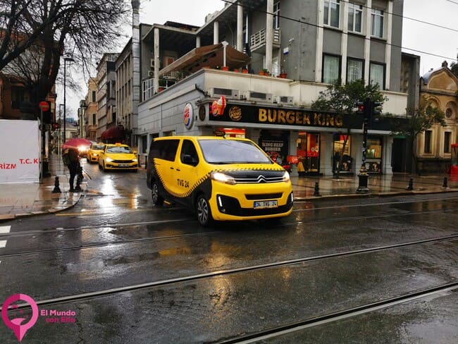 Taxistas de Estambul Timos Estambul