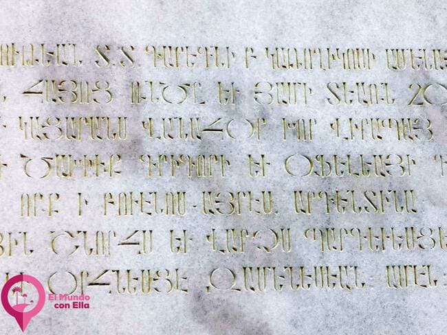 Escritura en Armenia Por qué se creó en Armenia un alfabeto propio