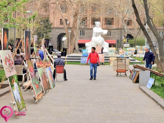 Mercadillos de Ereván