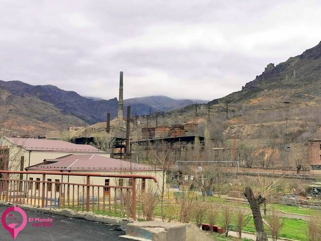 Pueblos mineros abandonados en el Norte de Armenia Zonas mineras en Armenia