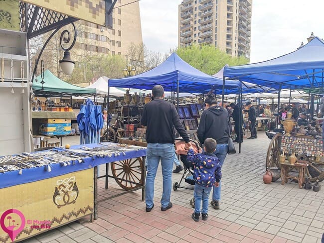 Dónde comprar souvenirs en Armenia