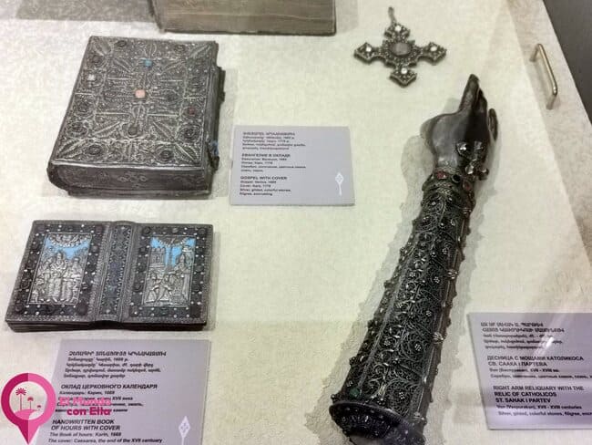 Imprtancia de las reliquias del Museo de Echmiadzin Brazo de Gregorio el Iluminador
