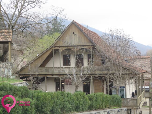 Comunidad urbana de Dilijan Arquitectura típica de Dilijan