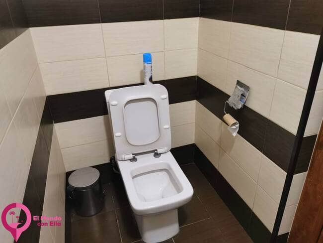 Ejemplo de un inodoro en Armenia