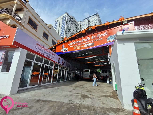 Dónde comprar los billetes para los autobuses en Camboya Trayectos en autobús Camboya