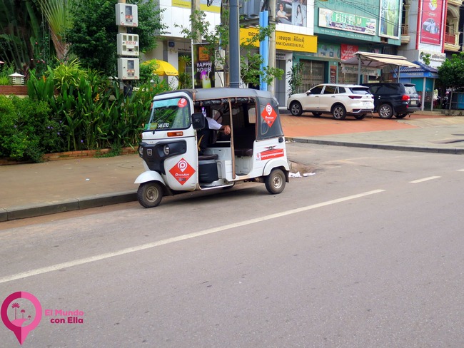 Las principales aplicaciones de VTC en Camboya En Camboya hay Grab