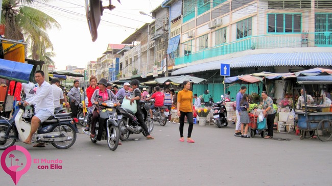 Calles de Phnom Penh