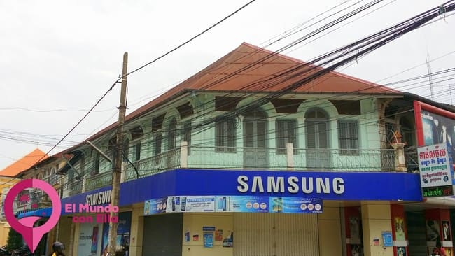 Edificios coloniales de Battambang Qué ver en el centro de Battambang