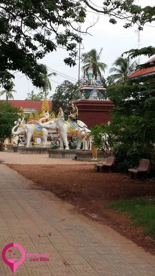 Qué ver en Battambang Templos de Battamabang