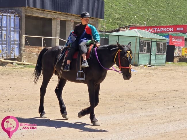 Caballos Kirguistán
