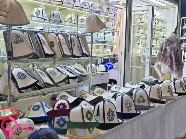 Dóde comprar un kalpak Souvenirs de Kirguistán