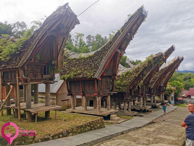 Alangs torajas Graneros tradicionales toraja