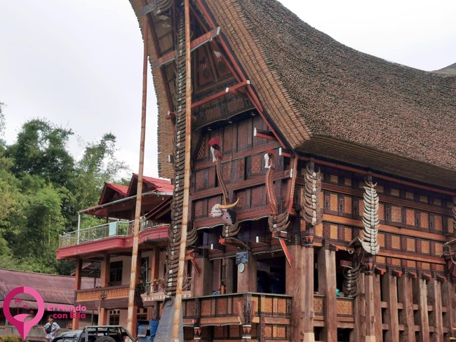 Tongkonan: casas tradicionales toraja Cómo se llaman las casas familiares de Tana Toraja