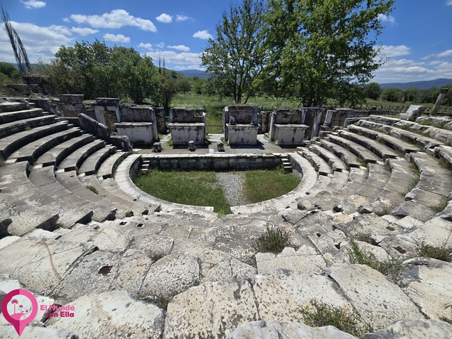 Lugares destacados de la ciudad de Afrodisias Odeón de Afrodisias