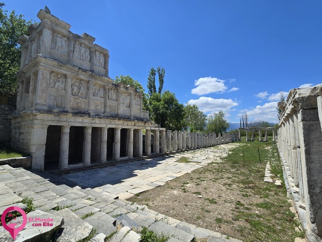 Sebasteión en Afrodisias Avenidas de Afrodisias